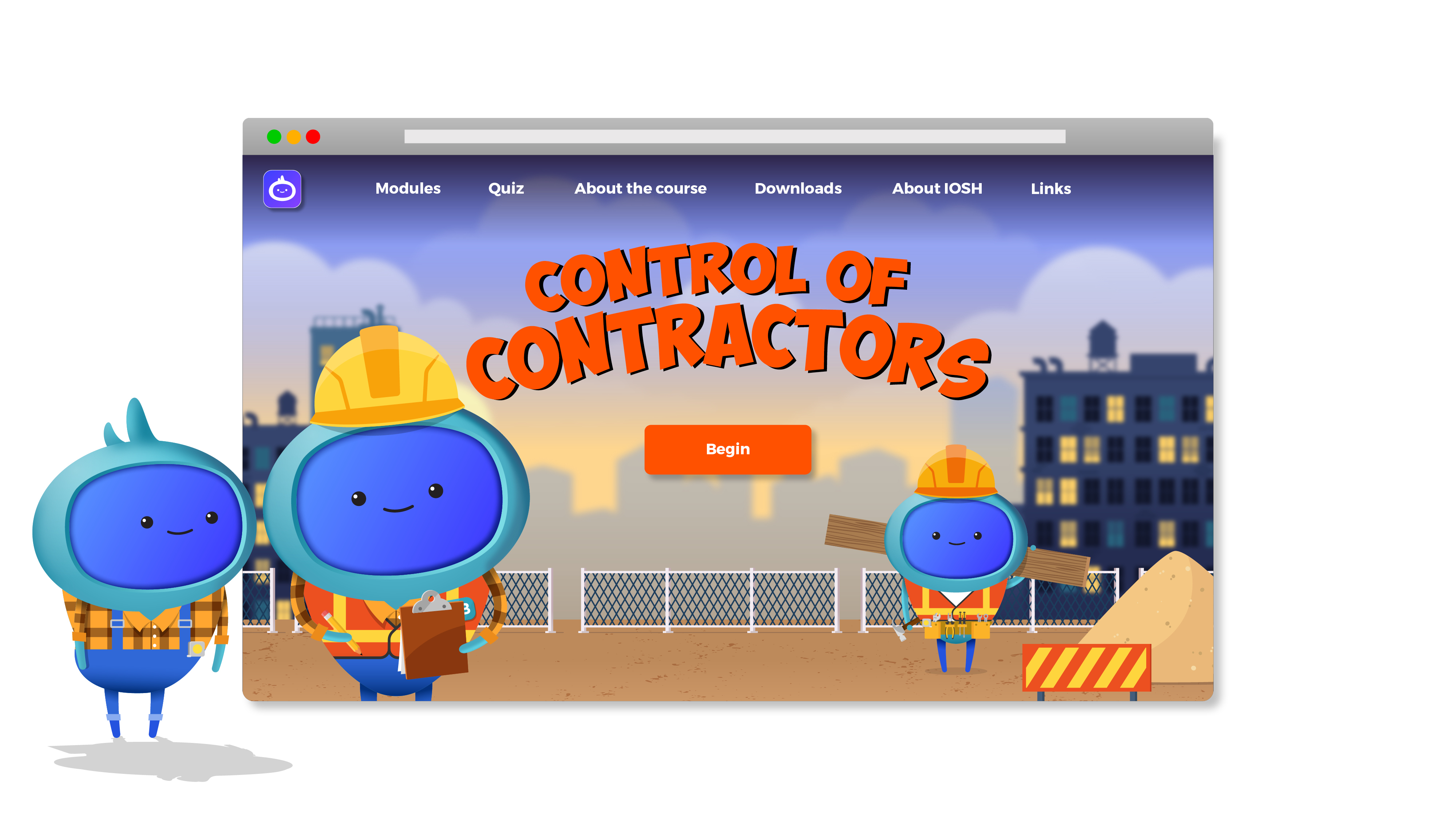 Control of Contractors eLearning Training Course iAM Learning